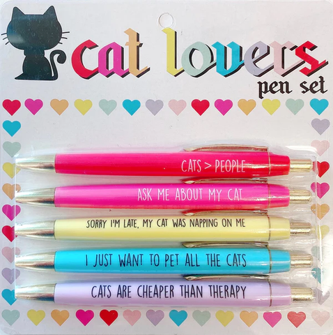 Cat Lovers - Pen Set