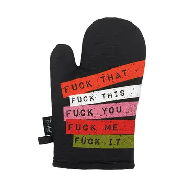 F Everything Oven Mitt