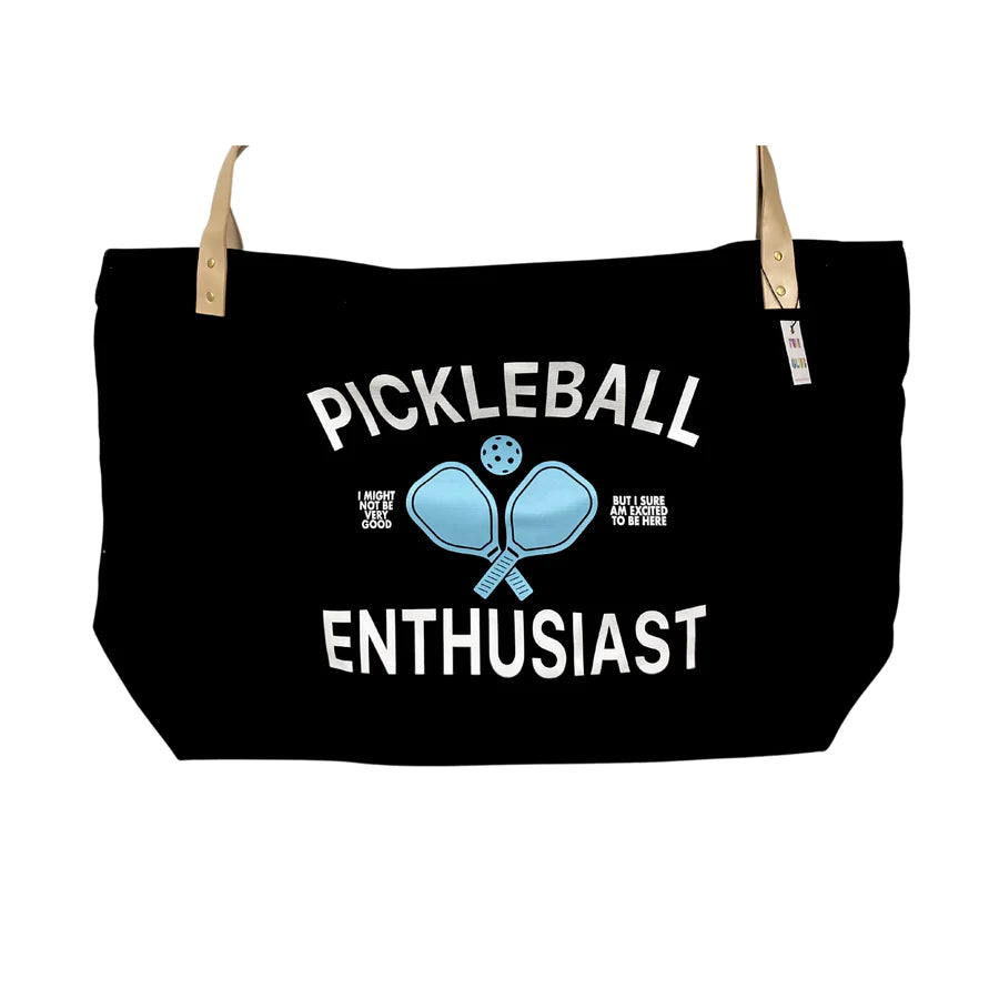 Pickle Ball Enthusiast - Extra Large Pickleball Tote