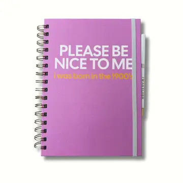 Please Be Nice to Me Spiral Journal