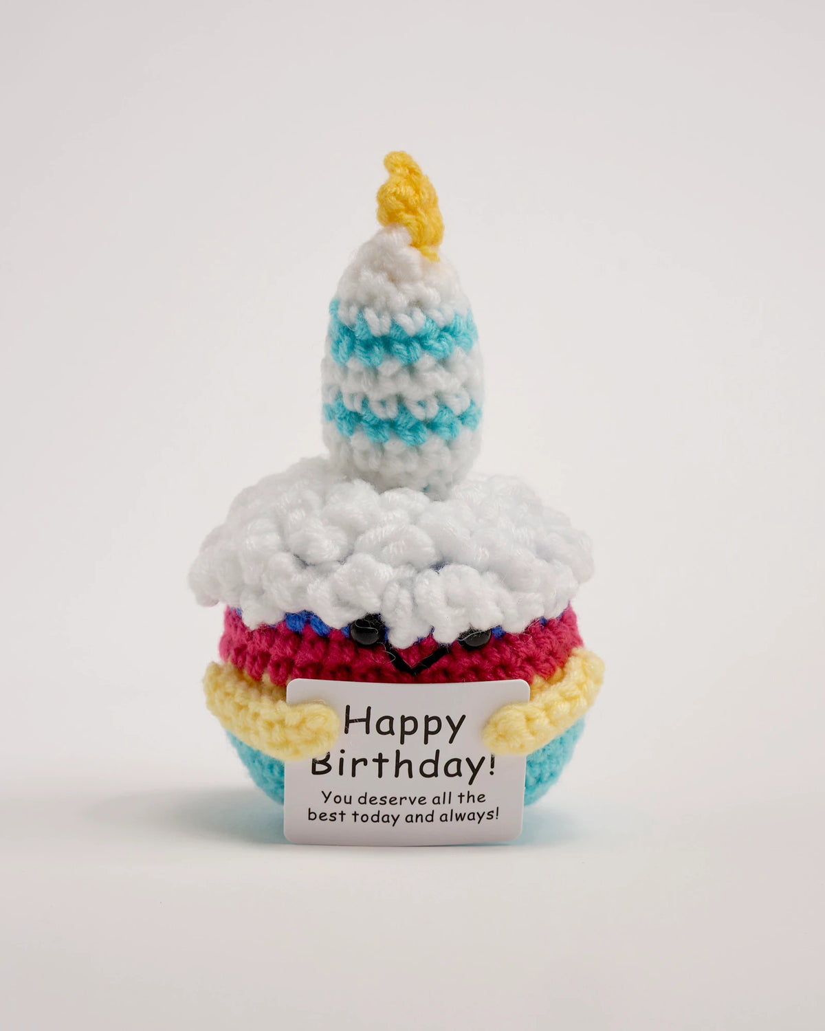 Positive Happy Birthday Cupcake