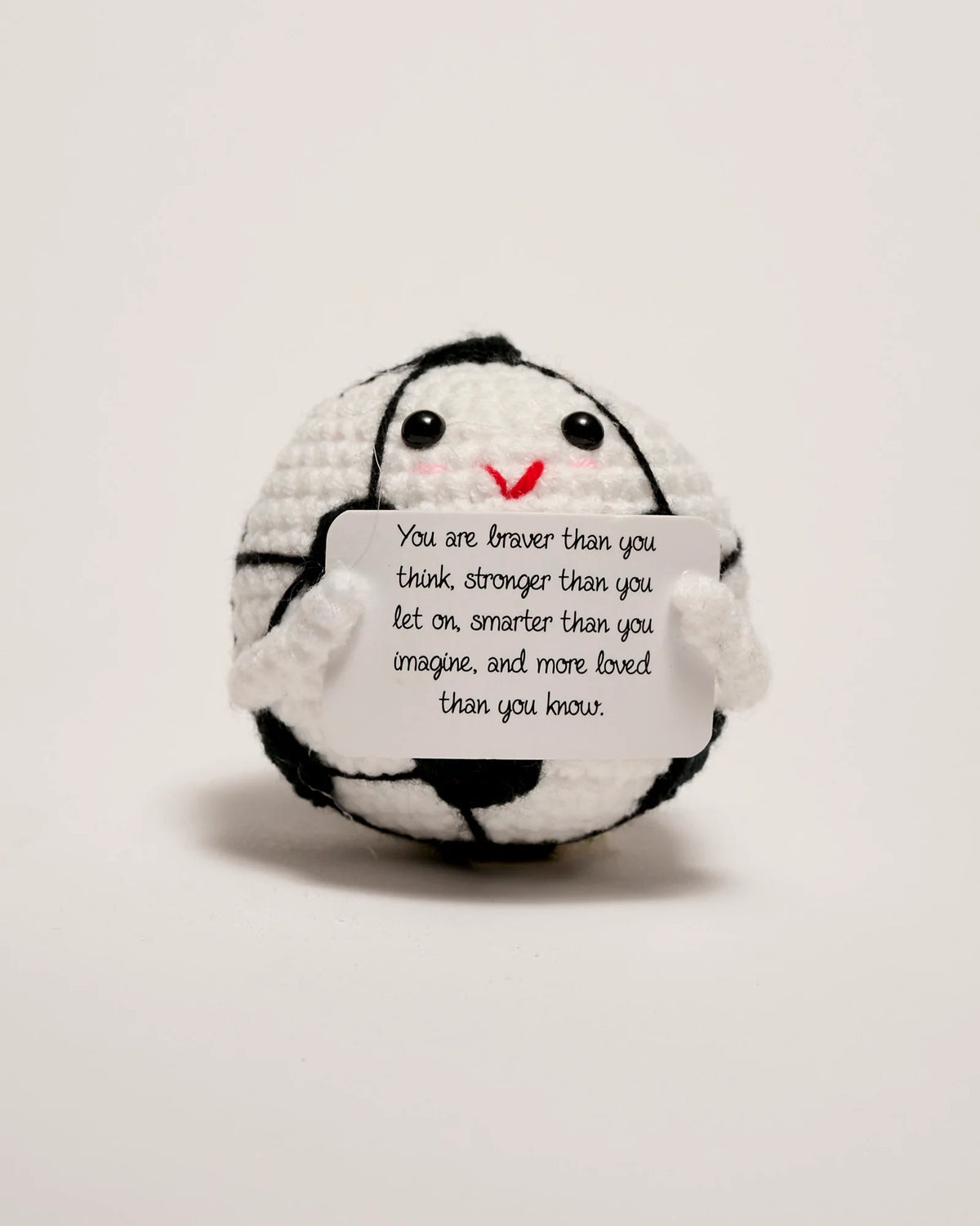 Positive Soccer Encouragement Gift