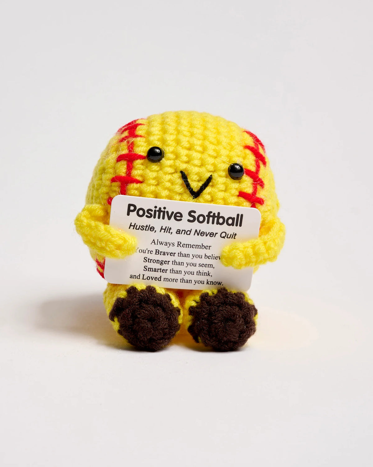 Positive Softball Encouragement Gift