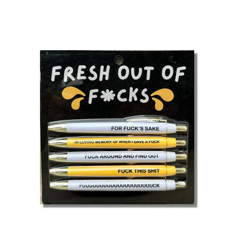 Fresh out of F's - Pen Set